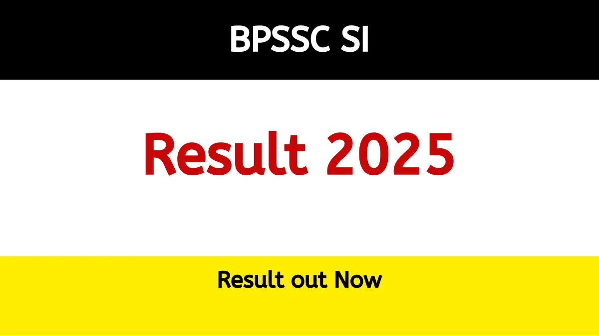 BPSSC SI