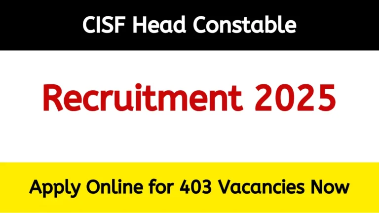 CISF Head Constable