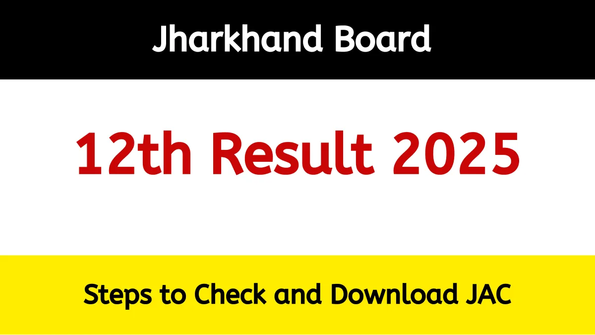 Jharkhand board 12th Result