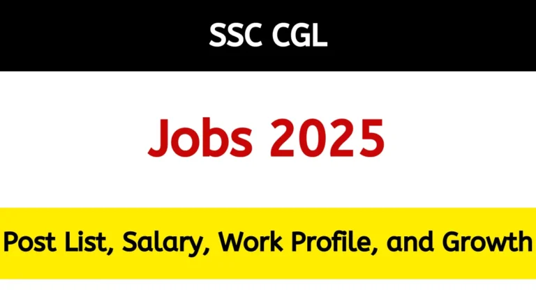SSC CGL Jobs