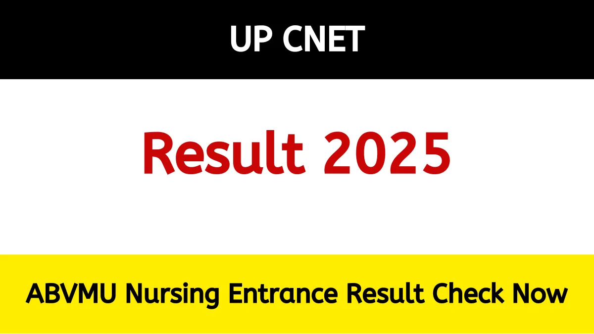 UP CNET 12th Result